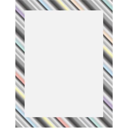 Geographics Poster Board, Rainbow, 22inWx28inH, 2 White, 25PK GEO24758